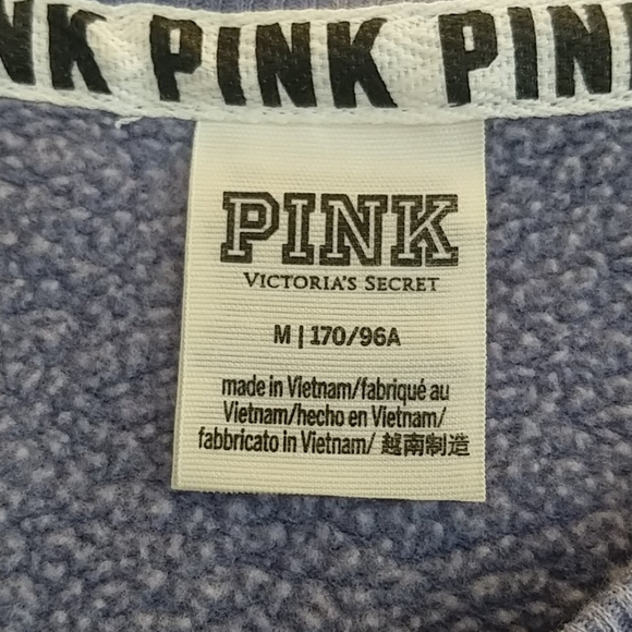 Victoria's Secret PINK Crew Raglan Sweat Shirt - Picture 2 of 4